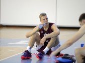 Basketbols, Latvijas basketbola izlases treniņš Belgradā - 15