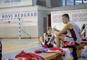 Basketbols, Latvijas basketbola izlases treniņš Belgradā - 16