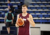 Basketbols, Latvijas basketbola izlases treniņš Belgradā - 20