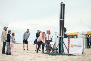 Liepājas pludmalē uzlādē Enerģijas lāpu olimpiešu atbalstam - 10