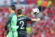 Futbols, EURO 2016: Portugāle - Velsa - 1
