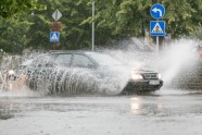 Spēcīgās lietusgāzes Liepājā - 7