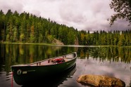 Somijas daba ar laiviņu