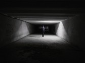 vienatne, bailes, pazemes tunelis