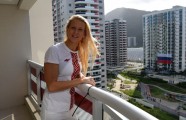 Latvijas karoga pacelšana un latviešu dzīve Rio olimpiskajā ciematā