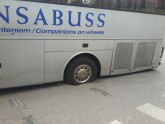 Baznīcas ielā ielūzis autobuss - 5