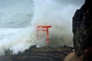 Taifūns 'Lionrock' Japānā