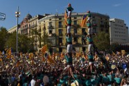 Demonstrācija Katalonijas neatkarības atbalstam Barselonā - 2
