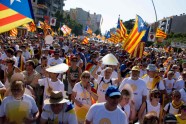 Demonstrācija Katalonijas neatkarības atbalstam Barselonā - 6