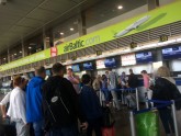Lidosta Rīga pēc 'airBaltic' lidmašīnas avārijas nosēšanās