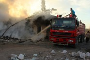 Alepo sabombardēts humānās palīdzības konvojs - 3