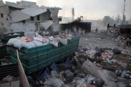 Alepo sabombardēts humānās palīdzības konvojs - 8
