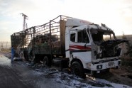Alepo sabombardēts humānās palīdzības konvojs - 15