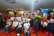 Latvijas paralimpiešu sagaidīšana no Rio - 19