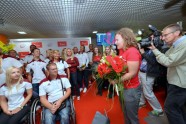 Latvijas paralimpiešu sagaidīšana no Rio - 21