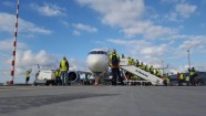 'airBaltic' testē jauno 'Bombardier' lidmašīnu - 4