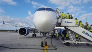 'airBaltic' testē jauno 'Bombardier' lidmašīnu - 6