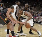 Basketbols, NBA: Sanantonio "Spurs" pret Atlantas "Hawks" - 12