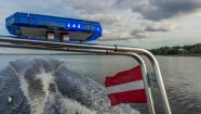 Rīgas pašvaldības policija demonstrē jauno laivu  - 45