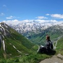 Motoceļojuma laikā Šveices Alpos