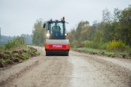 Kā atjauno grants ceļu Tilža–Baltinava - 2