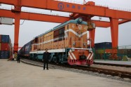 No Ķīnas uz Rīgu izbraucis pirmais testa konteinervilciens - 4