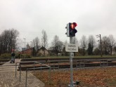 'Latvijas dzelzceļš' Siguldā izveido pirmo regulējamo gājēju pāreju - 1