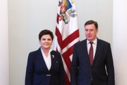 Māris Kučinskis tiekas ar Polijas premjerministri - 3