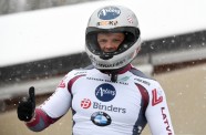 Eiropas kauss II posms bobslejā Siguldas trasē - 15