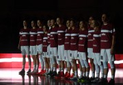 Basketbols, Latvijas sieviešu basketbola izlase EČ kvalifikācijas turnīra spēlē pret  Čehiju - 1