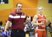 Basketbols, Latvijas sieviešu basketbola izlase EČ kvalifikācijas turnīra spēlē pret  Čehiju - 11