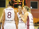 Basketbols, Latvijas sieviešu basketbola izlase EČ kvalifikācijas turnīra spēlē pret  Čehiju - 13