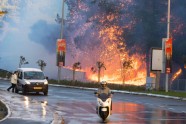 Izraēlā plosās savvaļas ugunsgrēki - 5