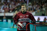Florbols, pasaules čempionāts Rīgā: Latvija - Čehija - 2