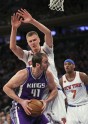 Basketbols, NBA spēle: Ņujorkas Knicks - Sakramento Kings - 4
