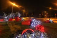 Tukuma Ziemassvētku egle un svētku dekori - 10