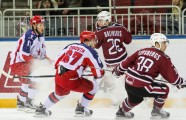 Hokejs, KHL spēle: Rīgas Dinamo - Maskavas CSKA - 2