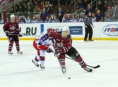 Hokejs, KHL spēle: Rīgas Dinamo - Maskavas CSKA - 15