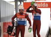 Pasaules kausa 6. posms kamaniņu sportā Siguldā:  Kristens Putins un Imants Marcinkēvičs - 6