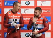 Pasaules kausa 6. posms kamaniņu sportā Siguldā:  Kristens Putins un Imants Marcinkēvičs - 8