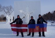 Jelgavas mākslinieki sniega skulptūru čempionātā - 9