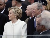 Klintoni Trampa inaugurācijas pasākumā Vašingtonā - 9