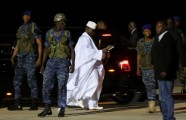 Gambijas eksprezidenta aizbraukšana