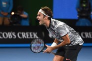 Teniss, Austrālijas atklātais čempionāta fināls: Rafaels Nadals - Rodžers Federers - 1