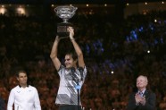 Teniss, Austrālijas atklātais čempionāta fināls: Rafaels Nadals - Rodžers Federers - 12