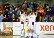 Futbols, UEFA EČ kvalifikācija: Latvijas telpu futbola izlase pret Armēniju - 105