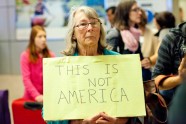 Protesti pret Trampa rīkojumu neielaist migrantus ASV - 5