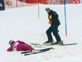 Kalnu slēpošana: Latvijas kauss un FIS sacensībās slalomā  - 11