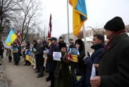 Biedrības "Latvijas Ukraiņu kongress" protesta akcija - 11