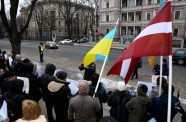 Biedrības "Latvijas Ukraiņu kongress" protesta akcija - 14